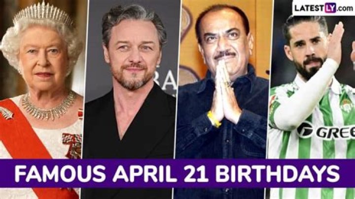April 21 Birthdays By Profession