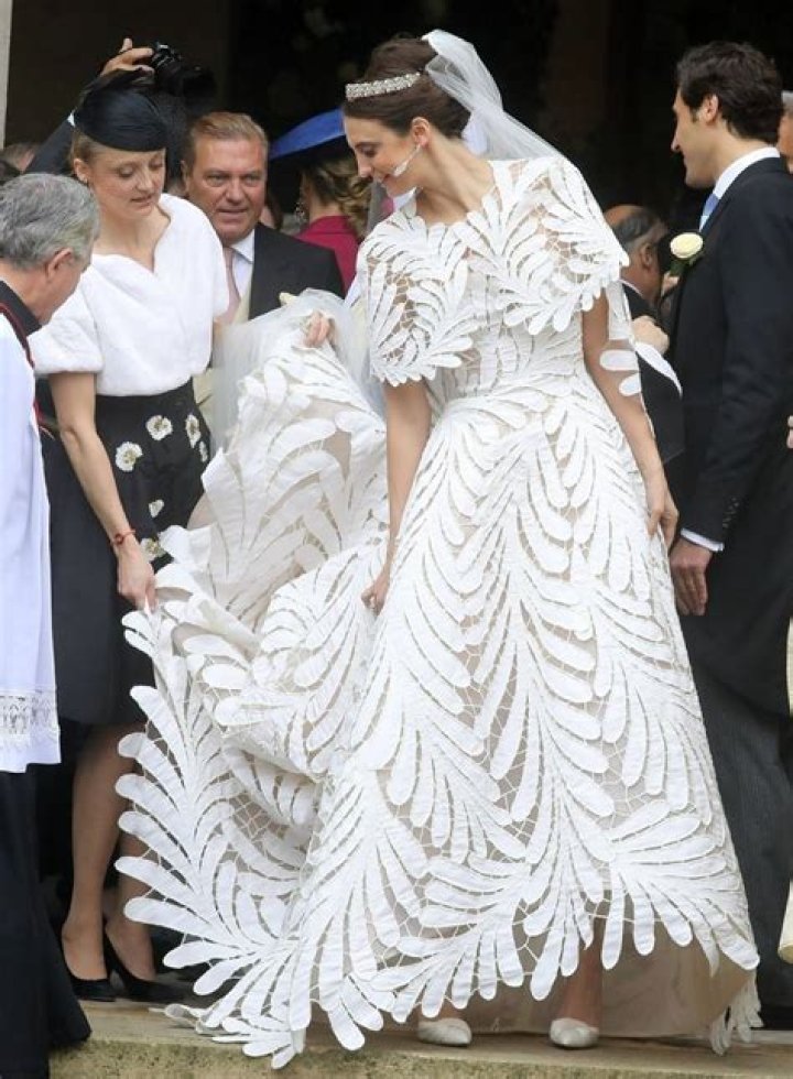 Austria’s Countess Olympia married a Napoleon & wore a fantastic wedding gown