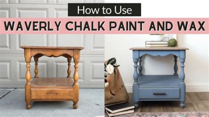 Can you paint over chalk paint wax?