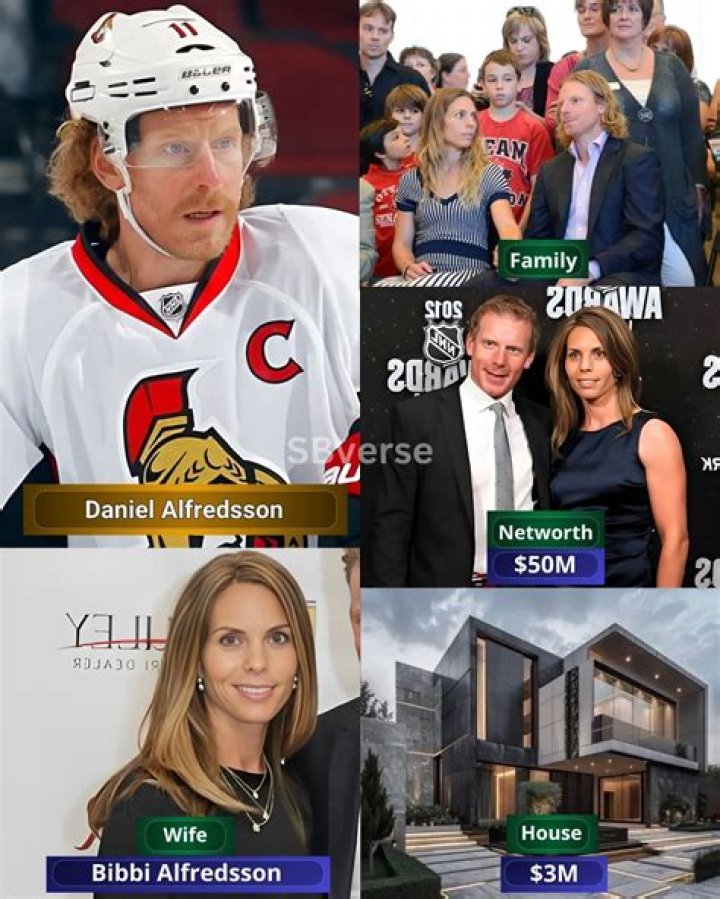 
Daniel Alfredsson’s Swedish Family Did Not Think He Would Become A Professional Hockey Player, Especially His Parents 