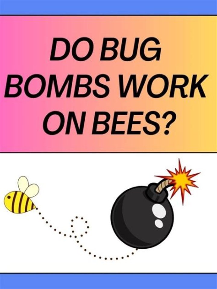 Do bug bombs kill bees?