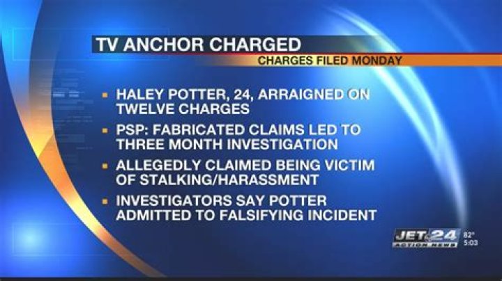 
Erie TV Haley Potter To Be Arrested Over Fake Stalking Claims, What Are The Other Charges? 
