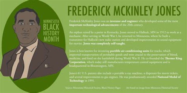 Frederick McKinley Jones - Trivia, Family, Bio