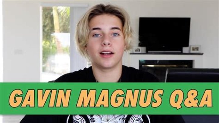 Gavin Magnus Q&A | Famous Birthdays