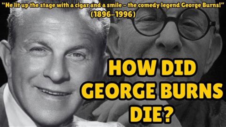 George Burns Cause of Death, How did George Burns Die?