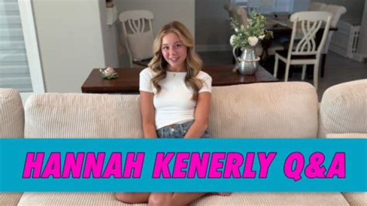 Hannah Kenerly - Age, Family, Bio