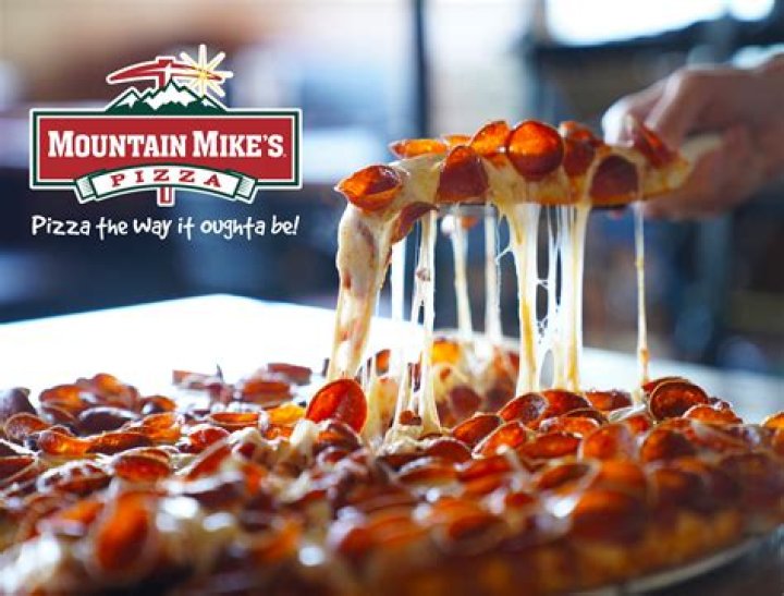How big is a Mountain Mike’s Mountain Pizza?