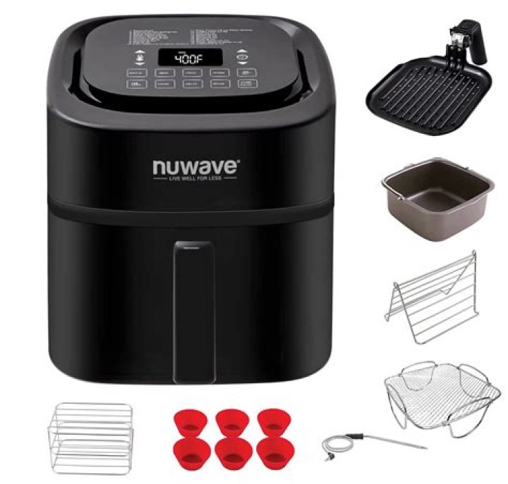 How do I clean my NuWave air fryer?