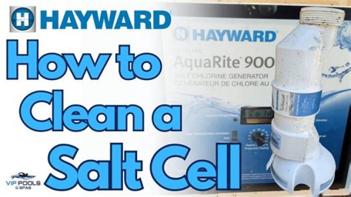 How do you calibrate the salt level on a Hayward Aqua Rite?