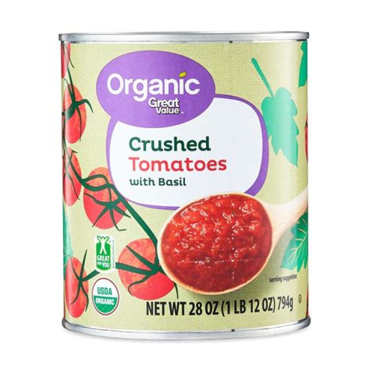 How many cups in a 28 oz can of crushed tomatoes?