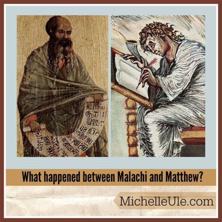How many years are between Malachi and Matthew?