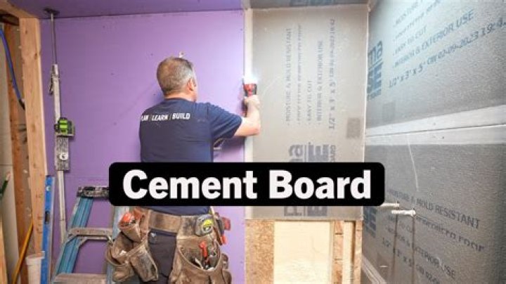 How often does cement board need to be painted?