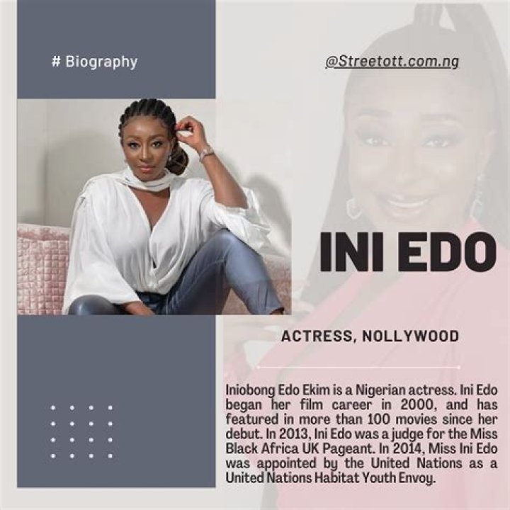 Ini Edo - Age, Family, Bio