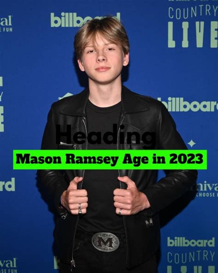 Mason Ramsey - Age, Family, Bio