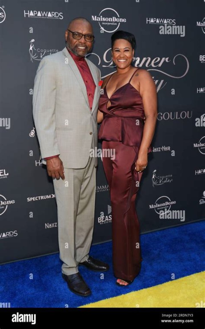 Petri Hawkins Byrd has been Married to his Wife, Makita Bond Byrd, since 2019