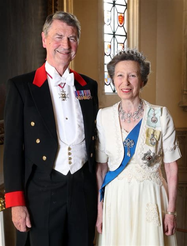 Princess Anne’s husband Tim Laurence turned up at an event with a black eye
