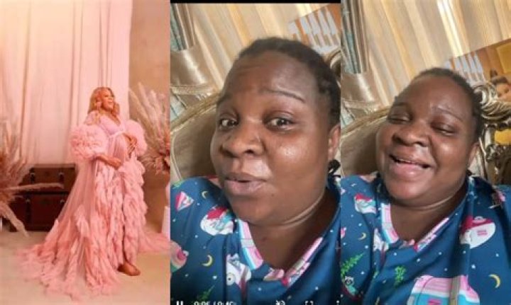 
Reactions As Nollywood Actress, Bimbo Afolayan Shares Her Look During Pregancy With A Throwback. 