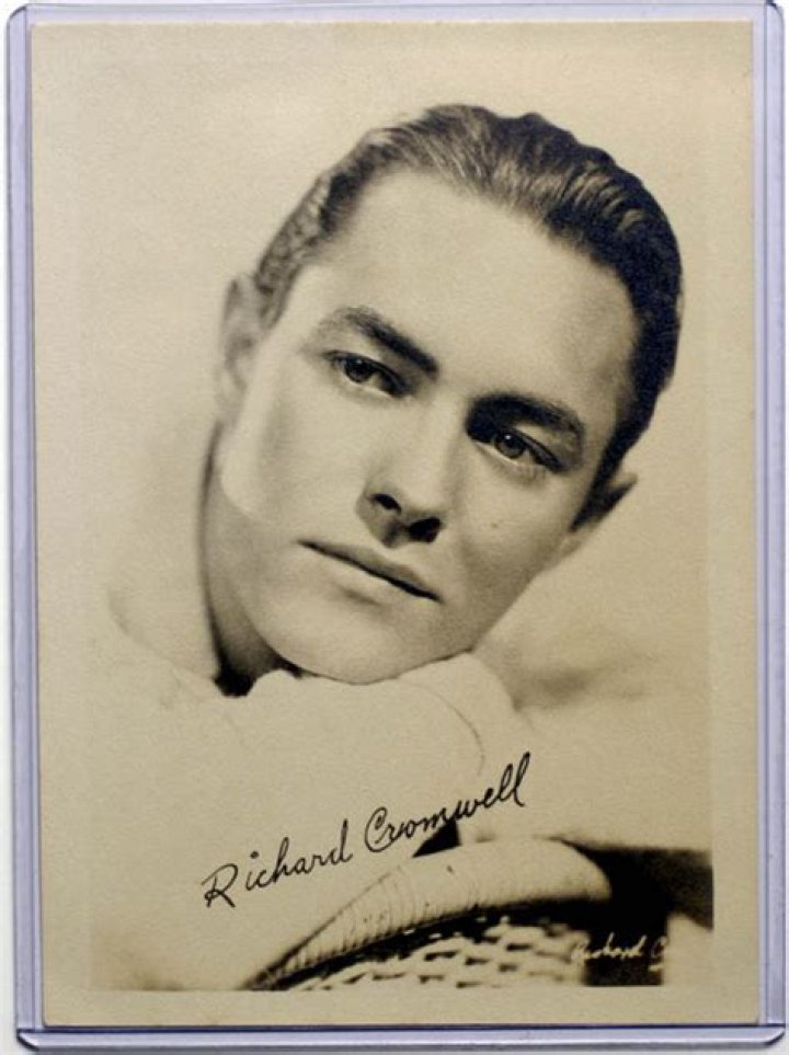 Richard Cromwell (actor) cause of death