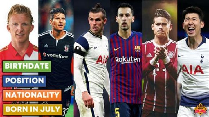 Soccer Players Born July 6