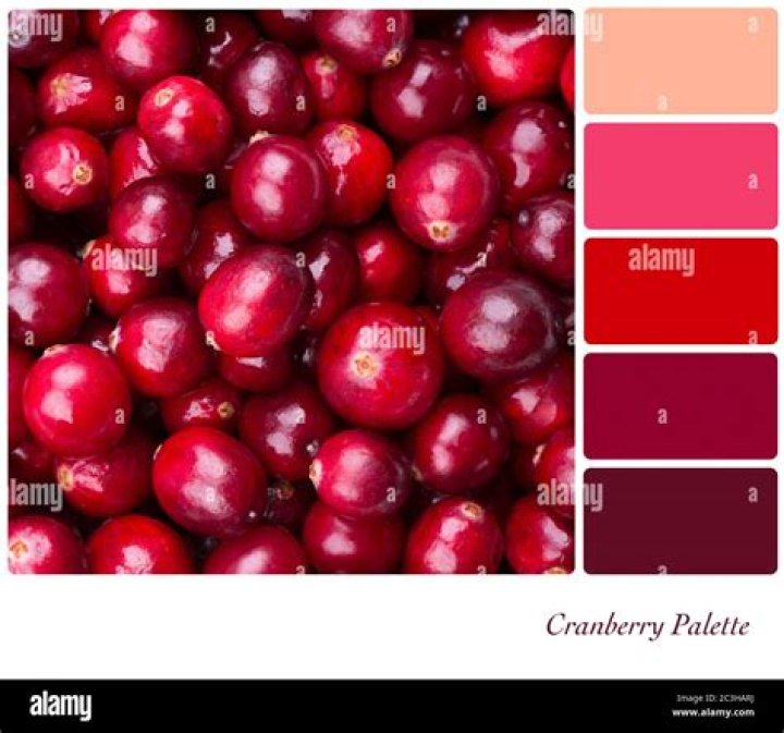 What color is cranberry red?
