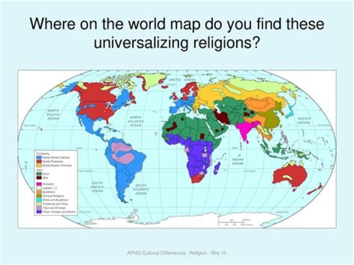 What is the world’s largest universalizing religion?