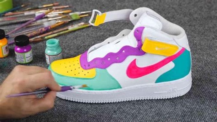 What paint do you use on sneakers?