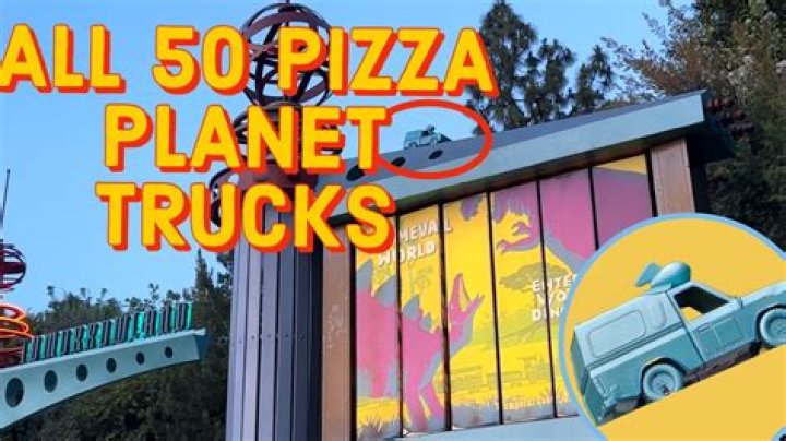 Where is the Pizza Planet truck in Brave?