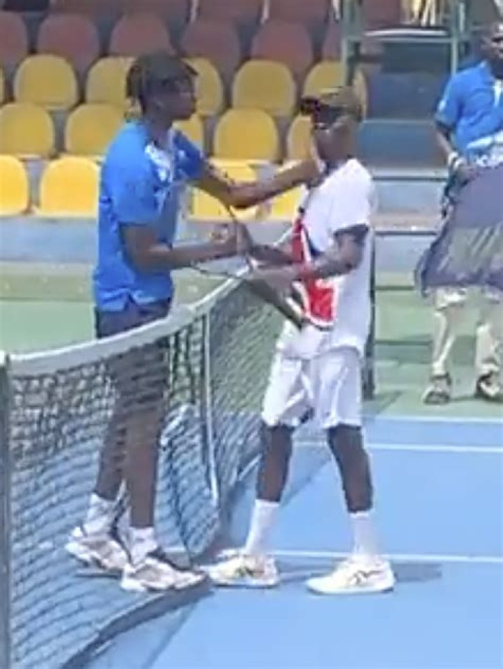 
Who Is Raphael Nii Ankrah? Michael Kouame Tennis Opponent Slapped In The Net After Game! 