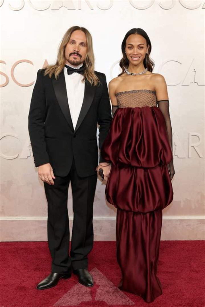 Zoe Saldana and her husband Marco Perego have a code word for getting busy
